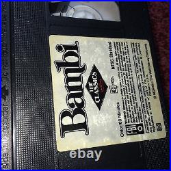 Walt Disney Classics Black Diamond VHS Set Of 11 Whole Lot