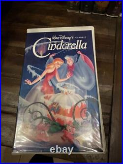 Walt Disney Classics Black Diamond VHS Tapes (Lot Of 10)