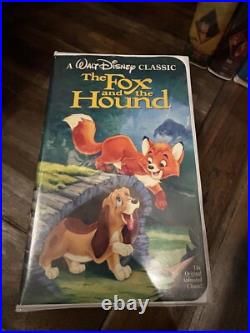 Walt Disney Classics Black Diamond VHS Tapes (Lot Of 10)