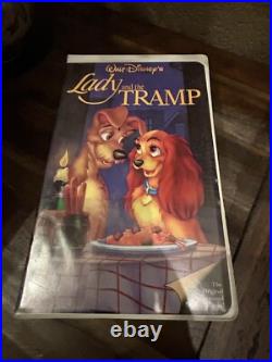 Walt Disney Classics Black Diamond VHS Tapes (Lot Of 10)