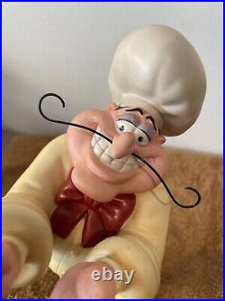 Walt Disney Classics Chef Louis and Sebastian #4004474 COA included