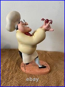 Walt Disney Classics Chef Louis and Sebastian #4004474 COA included