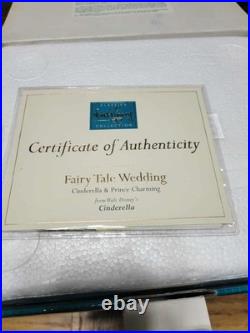 Walt Disney Classics-Cinderella & Prince Cake Topper-Fairy Tale Wedding