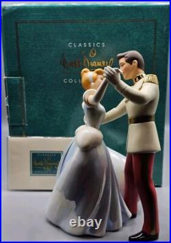 Walt Disney Classics Cinderella So This Is Love Porcelain Figurine withCOA