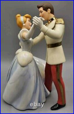 Walt Disney Classics Cinderella So This Is Love Porcelain Figurine withCOA