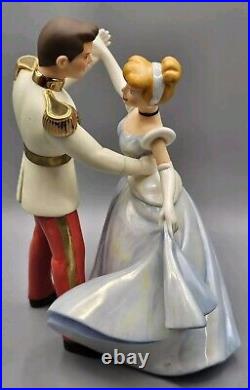 Walt Disney Classics Cinderella So This Is Love Porcelain Figurine withCOA