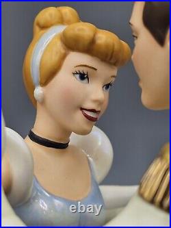 Walt Disney Classics Cinderella So This Is Love Porcelain Figurine withCOA