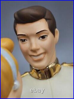 Walt Disney Classics Cinderella So This Is Love Porcelain Figurine withCOA