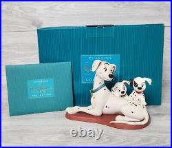 Walt Disney Classics Collection 101 Dalmatians Patient Perdita Boxed and COA