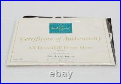 Walt Disney Classics Collection All Downhill From Here Goofy Figure 4005408 NEW