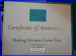 Walt Disney Classics Collection Blue Fairy Making Dreams Come True 1997 WDCC