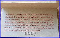 Walt Disney Classics Collection Cinderella Book With Certificate Of Authenticity