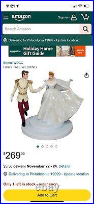 Walt Disney Classics Collection Cinderella Fairy Tale Wedding Cake Topper