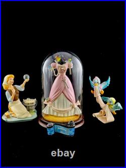 Walt Disney Classics Collection Cinderella's Dress with Glass + More! WDCC Mint