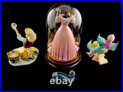 Walt Disney Classics Collection Cinderella's Dress with Glass + More! WDCC Mint
