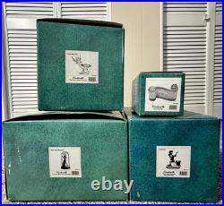 Walt Disney Classics Collection Cinderella's Dress with Glass + More! WDCC Mint