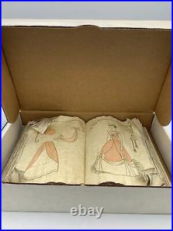 Walt Disney Classics Collection Cinderella's Sewing Book Original Box & COA