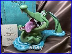 Walt Disney Classics Collection Crocodile TickTock Peter Pan Retired In Box COA