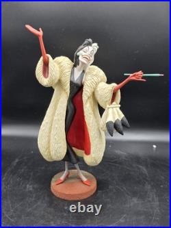 Walt Disney Classics Collection Cruella De Vil 101 Dalmatians Villians 1995