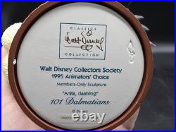 Walt Disney Classics Collection Cruella De Vil 101 Dalmatians Villians 1995
