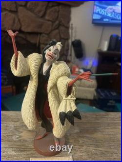 Walt Disney Classics Collection Cruella De Vil Statue 101 Dalmatians Figurine