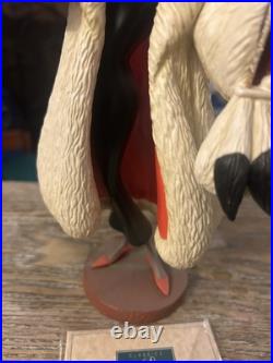 Walt Disney Classics Collection Cruella De Vil Statue 101 Dalmatians Figurine