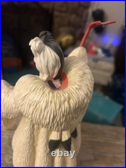 Walt Disney Classics Collection Cruella De Vil Statue 101 Dalmatians Figurine