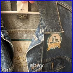 Walt Disney Classics Collection Denim Jacket Size Men's Large