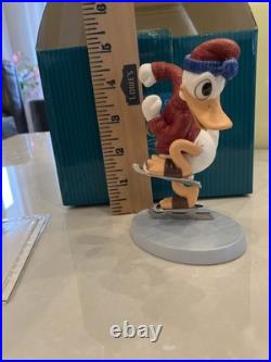 Walt Disney Classics Collection Donald Duck On Ice Away We Go W Box & Sealed COA