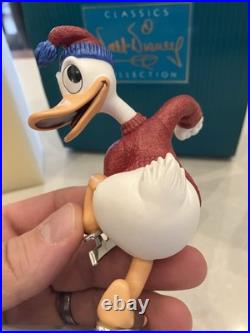 Walt Disney Classics Collection Donald Duck On Ice Away We Go W Box & Sealed COA