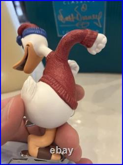 Walt Disney Classics Collection Donald Duck On Ice Away We Go W Box & Sealed COA