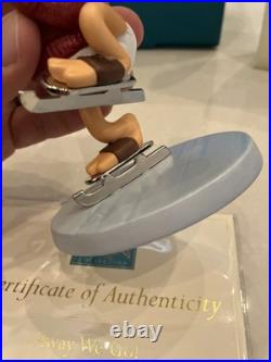 Walt Disney Classics Collection Donald Duck On Ice Away We Go W Box & Sealed COA