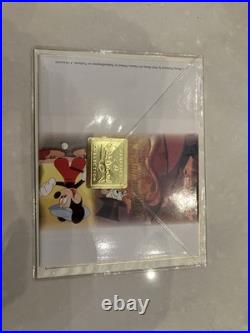 Walt Disney Classics Collection Donald Duck On Ice Away We Go W Box & Sealed COA