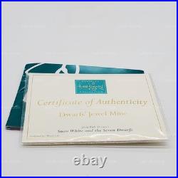 Walt Disney Classics Collection Dwarf's Jewel Mine Figure 1234335 NEW