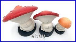 Walt Disney Classics Collection Fantasia 2 Mushroom Dancers & Hop Low Figurines