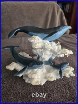 Walt Disney Classics Collection Fantasia 2000 Soaring Clouds Whale Figurine LE
