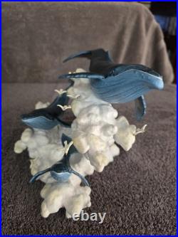 Walt Disney Classics Collection Fantasia 2000 Soaring Clouds Whale Figurine LE