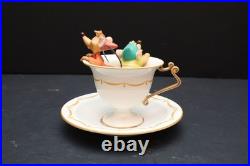 Walt Disney Classics Collection Figure Cinderella Gus & Jaq Tea Cup Limited