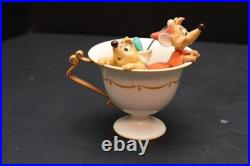 Walt Disney Classics Collection Figure Cinderella Gus & Jaq Tea Cup Limited