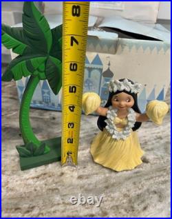 Walt Disney Classics Collection Its A Small World Welcome Tahitian Girl Figurine