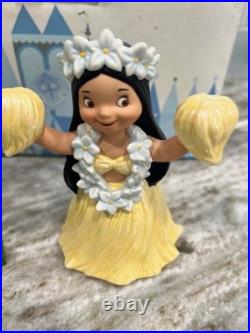 Walt Disney Classics Collection Its A Small World Welcome Tahitian Girl Figurine