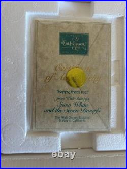 Walt Disney Classics Collection Lot (8) Snow White, Six Dwarves, & Evil Queen