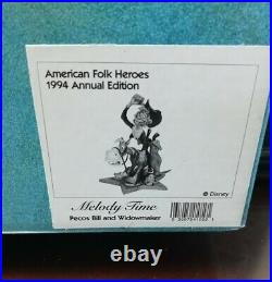 Walt Disney Classics Collection Melody Time Pecos Bill Box & COA