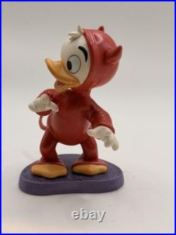 Walt Disney Classics Collection Nephew Duck Lil Devil Figurine Trick Or Treat CO