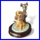 Walt Disney Classics Collection Opposites Attract Lady and The Tramp Figurine