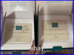 Walt Disney Classics Collection Peter Pan Figurines Set Margret Kerry Autograph