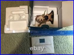 Walt Disney Classics Collection Porcelain Cogsworth Figurine with COA and Box