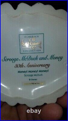 Walt Disney Classics Collection Scrooge McDuck'Money, Money, Money' BOX & COA