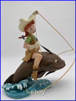 Walt Disney Classics Collection Slue Foot Sue Melody Time 1995 with COA