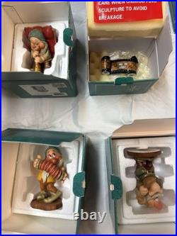 Walt Disney Classics Collection Snow White W Dance Partner, 7 Dwarfs, Hag, Queen